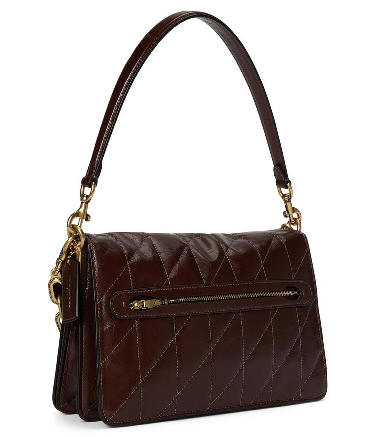 Chain Tabby Shoulder Bag With Quilting