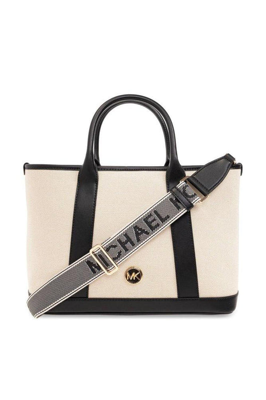 Michael Michael Kors Medium Luisa Logo Plaque Tote Bag