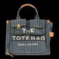 Marc Jacobs The Cargo Monogram Denim Medium Tote Bag