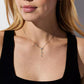 Brilliance Lariat Cubic Zirconia Y Pendant Necklace