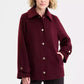 Women's Collared Button-Front Coat, Exclusively at Macy's