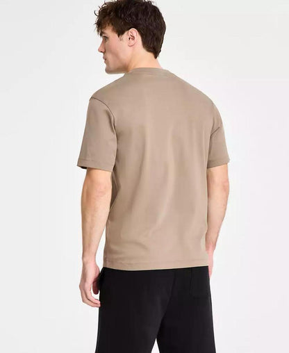 Men's Cotton Relaxed Crewneck Pocket T-Shirt