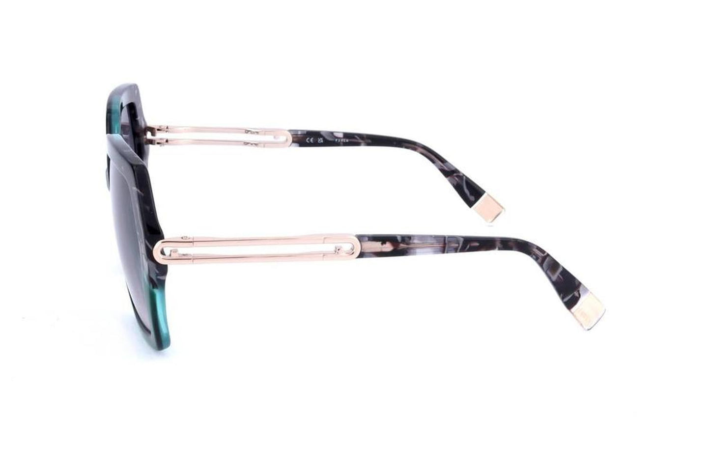 Furla Geometric Frame Sunglasses