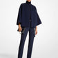 Double Faced Wool Kimono Jacket