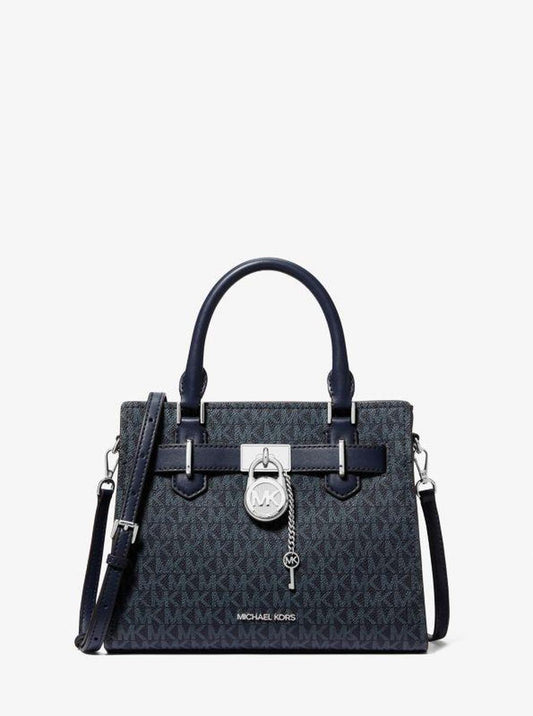 Hamilton Small Signature Logo Satchel