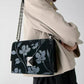 Deco Uptown Blooms Printed Chain Shoulder Bag