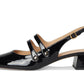 Winley Patent Leather Slingback Mary Jane