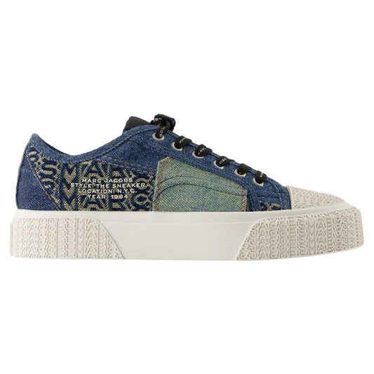 Sneakers -  - Cotton - Blue