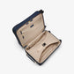 Large Saffiano Leather Suitcase