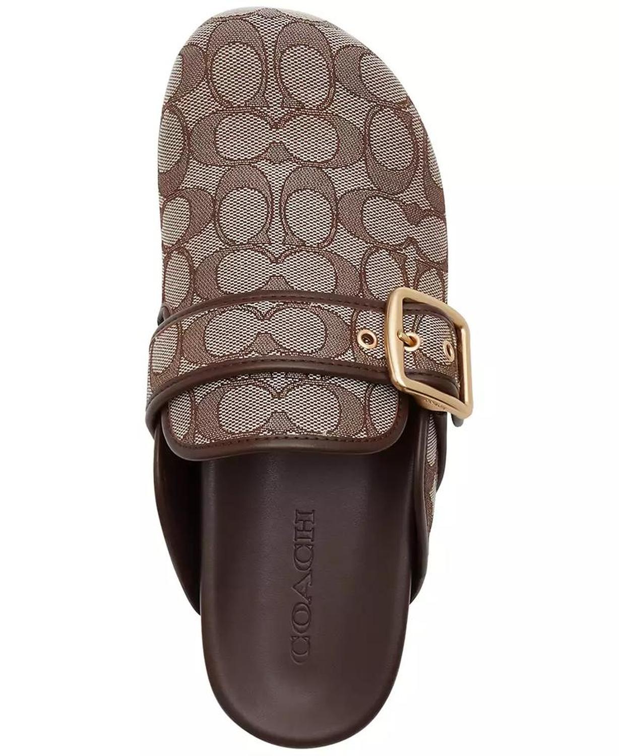 Women's Signature Jacquard Round Toe Archival Buckle Clogs