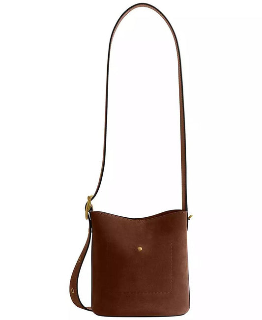 Bleecker Small Suede Bucket Bag 21
