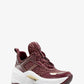 Olympia Metallic Logo Jacquard Trainer