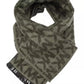 Men's Reversible MK Logo Scarf