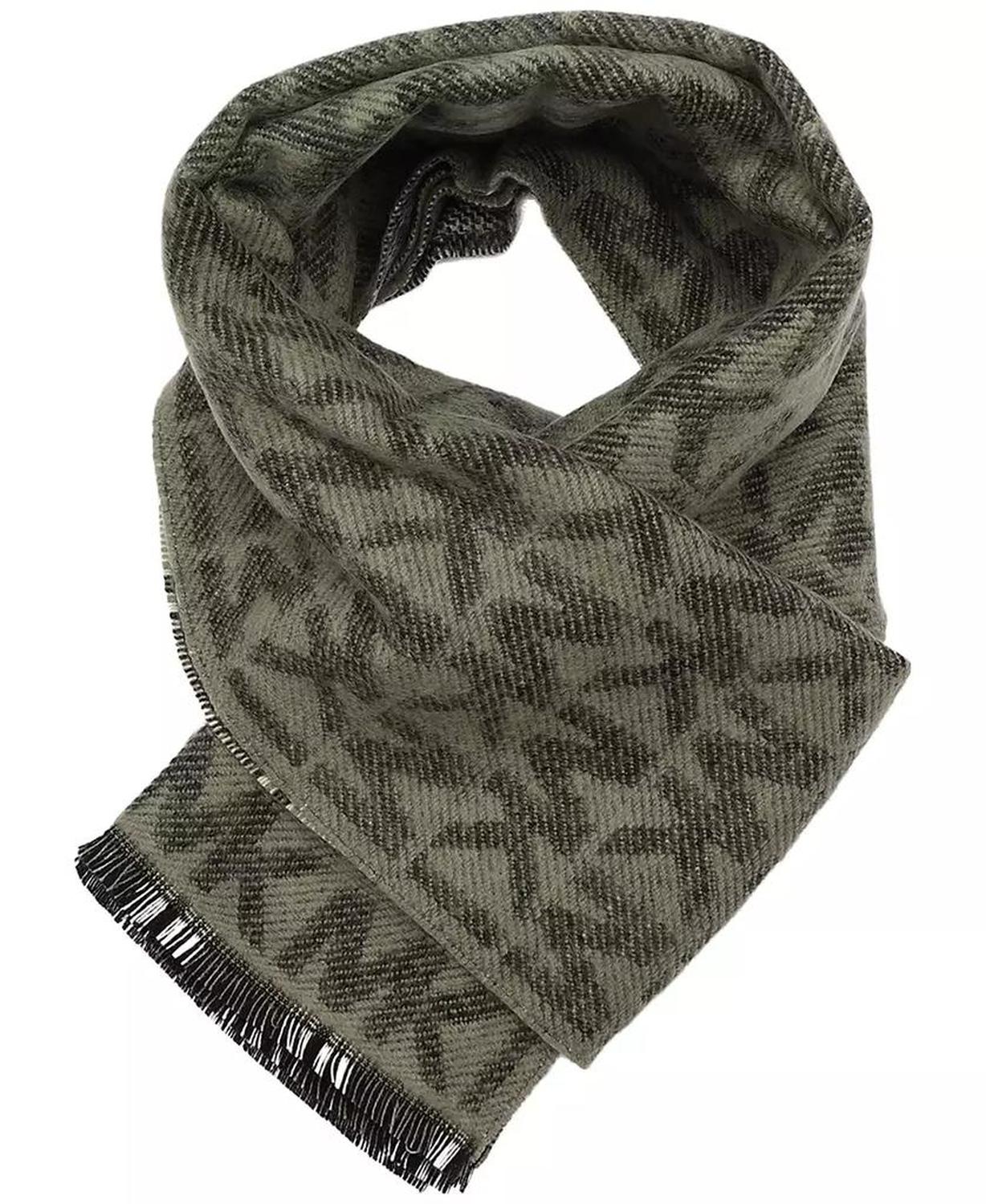 Men's Reversible MK Logo Scarf