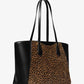 Taryn Large Cheetah Print Calf Hair and Leather Tote Bag