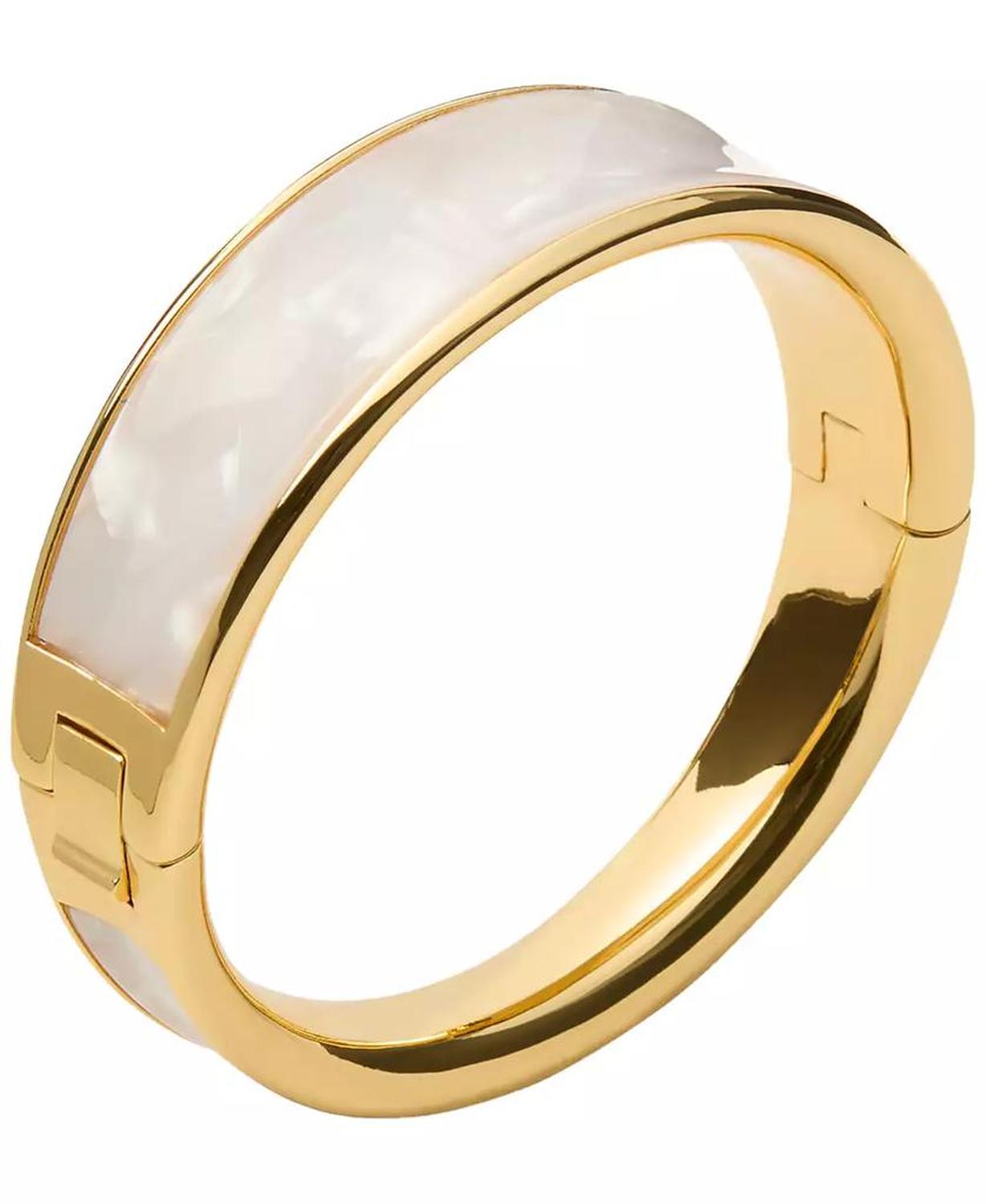 Cubic Zirconia Bangle Bracelet (also in Silver-Tone)