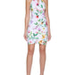 Womens Floral Print Above Knee Halter Dress