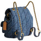 Tabby Small Quilted Denim Backpack