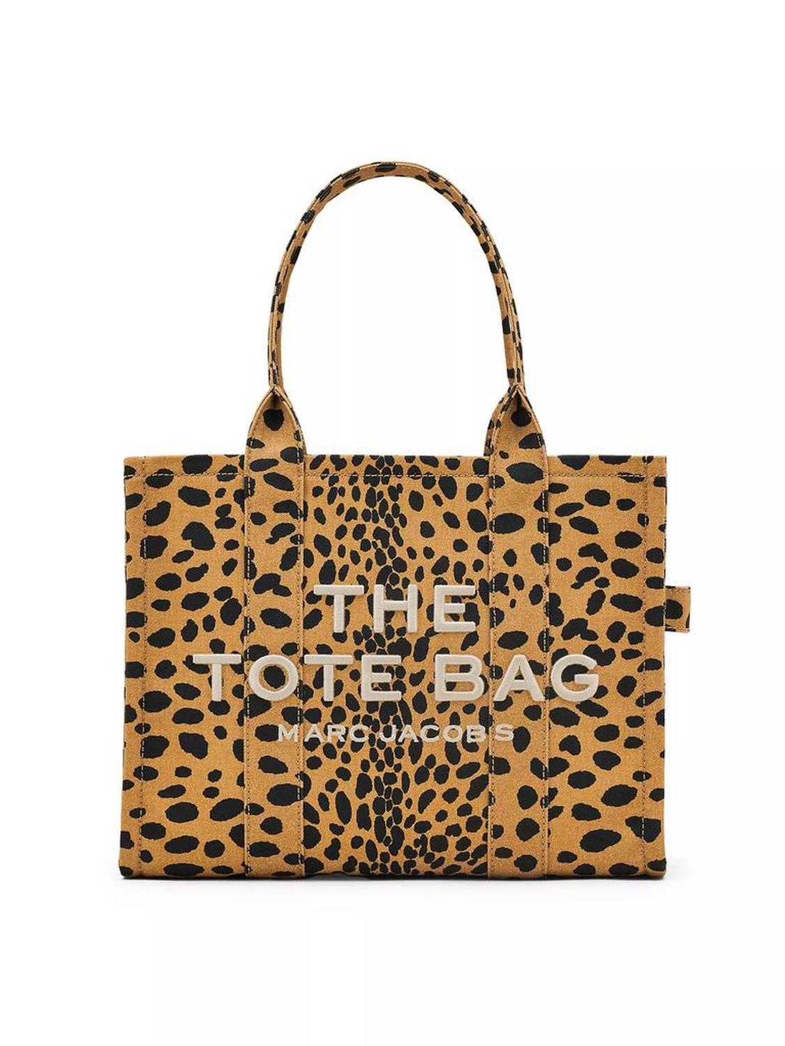 The Large Cheetah Canvas Tote Bag