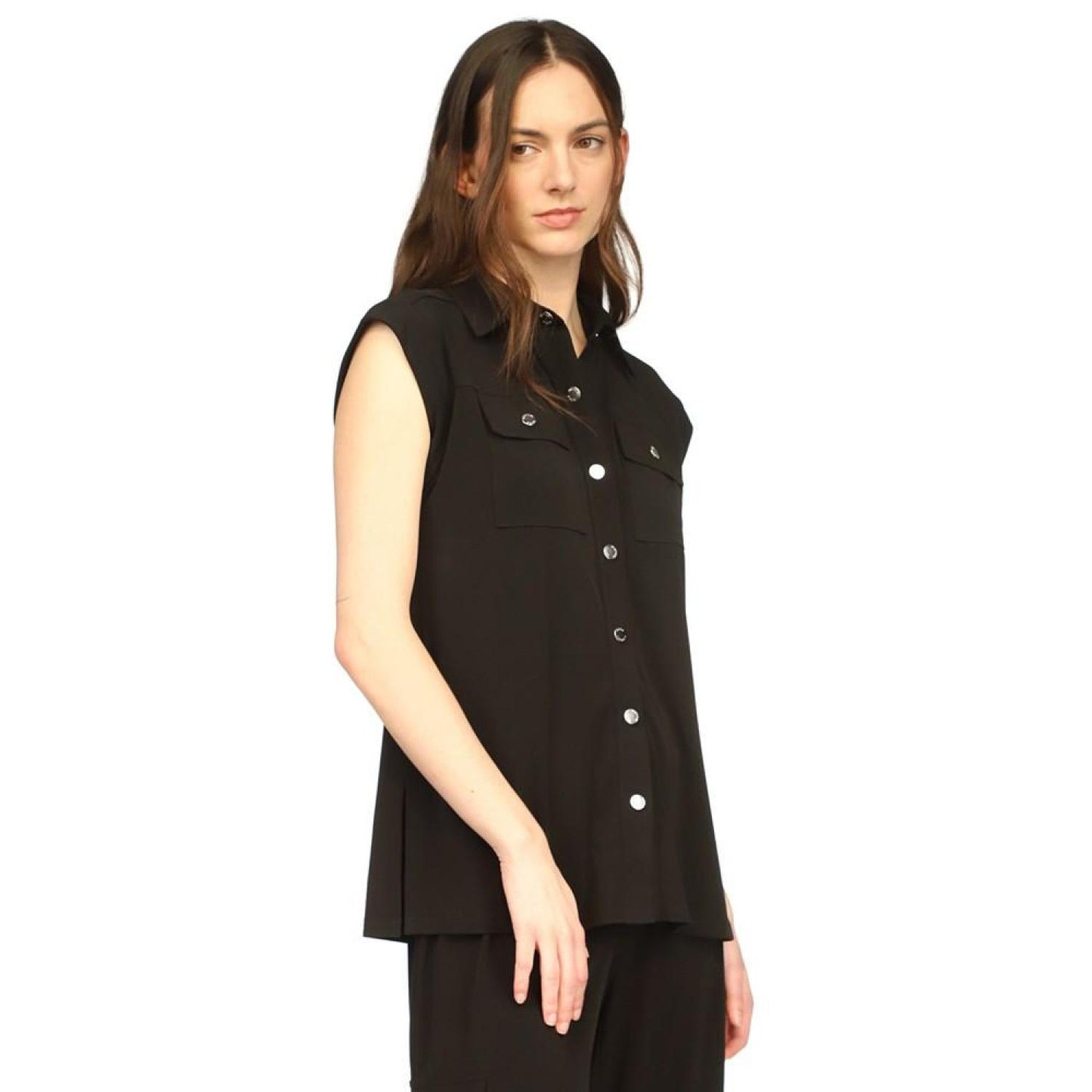 Women's Snap-Front Utility Top