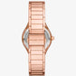 Mini Sylvia Pavé Rose Gold-Tone Watch and Bracelet Gift Set