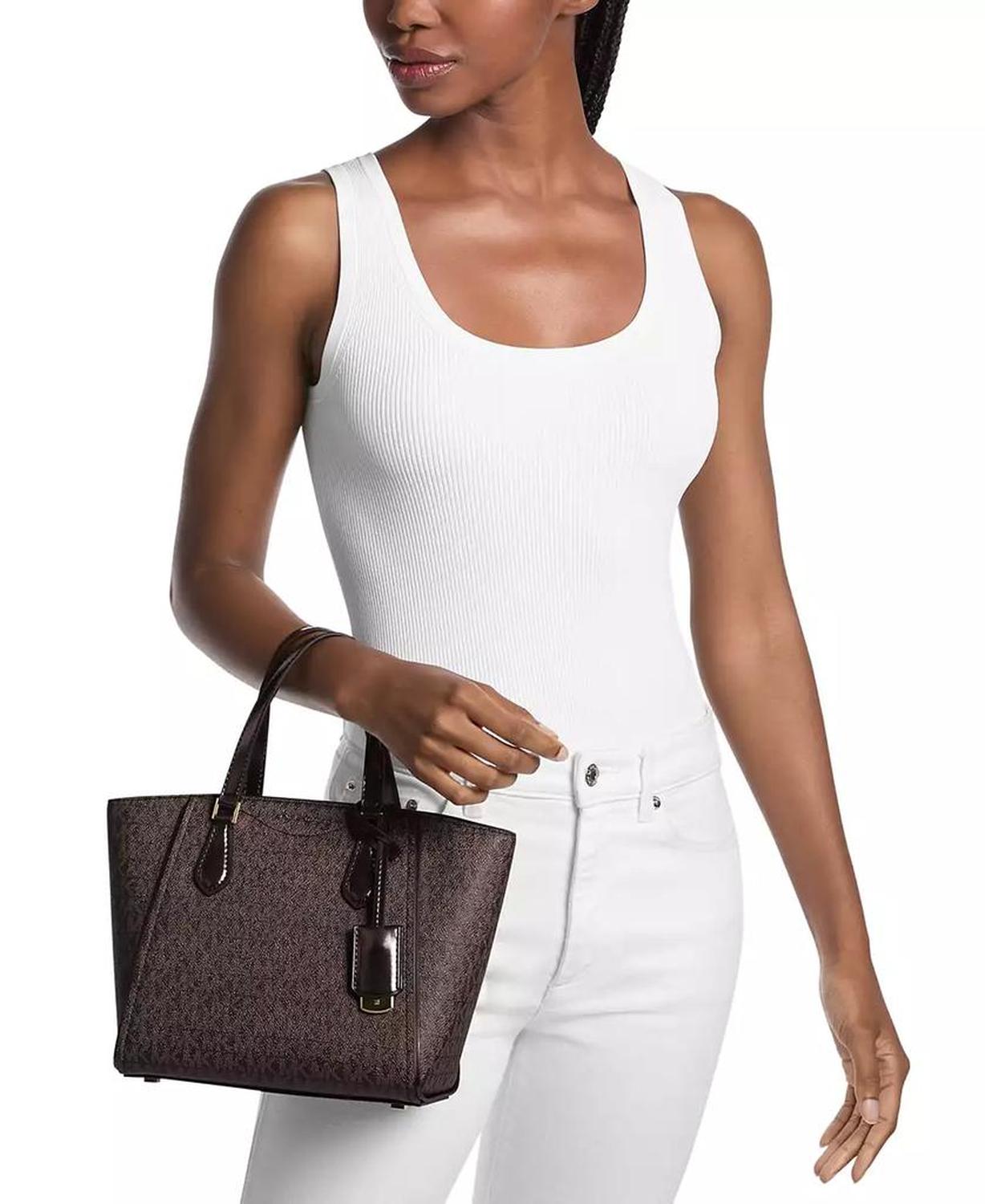 Michael Kors Women's Taryn Convertible Tote Crossbody Handbag