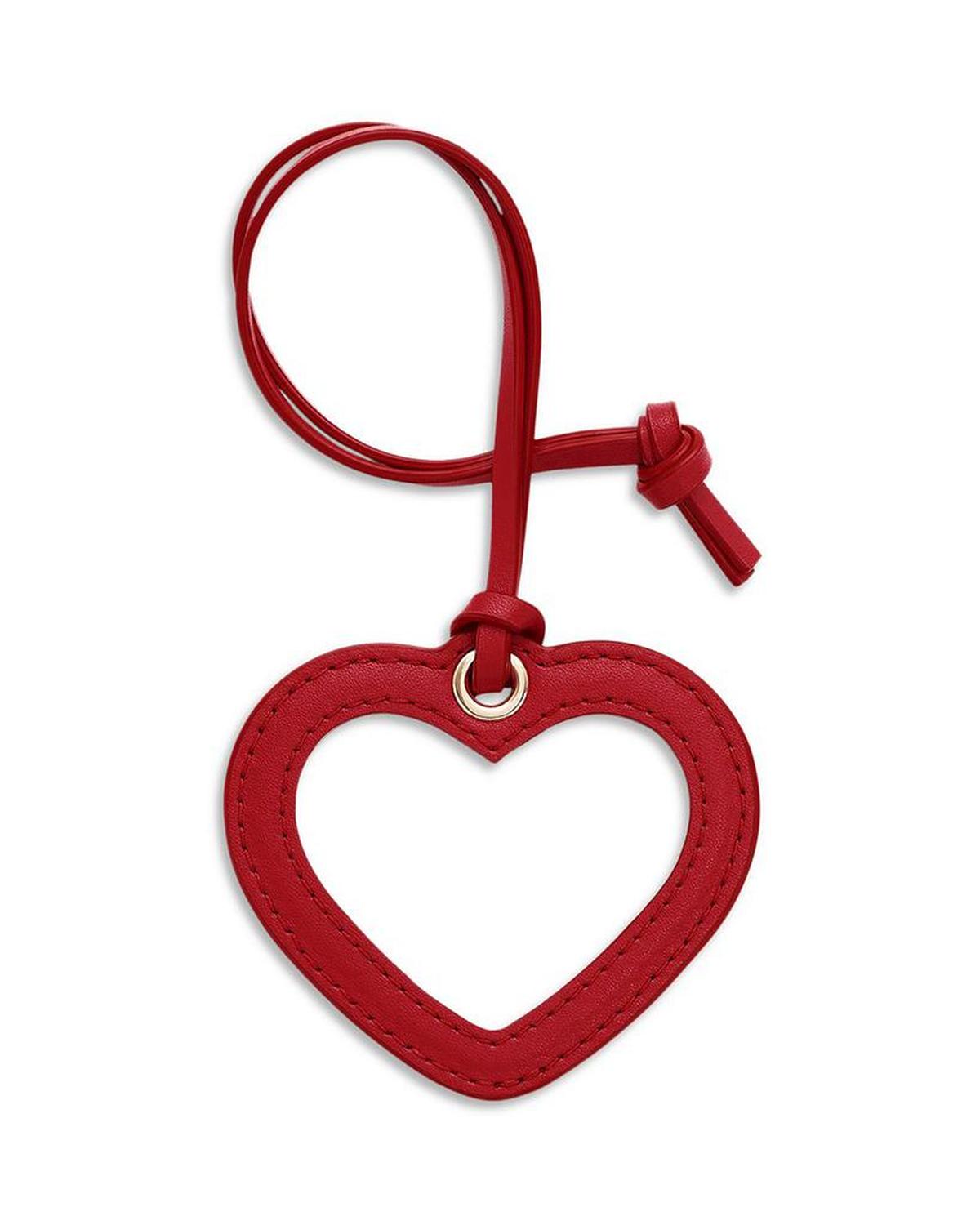 The Heart Mirror Bag Charm