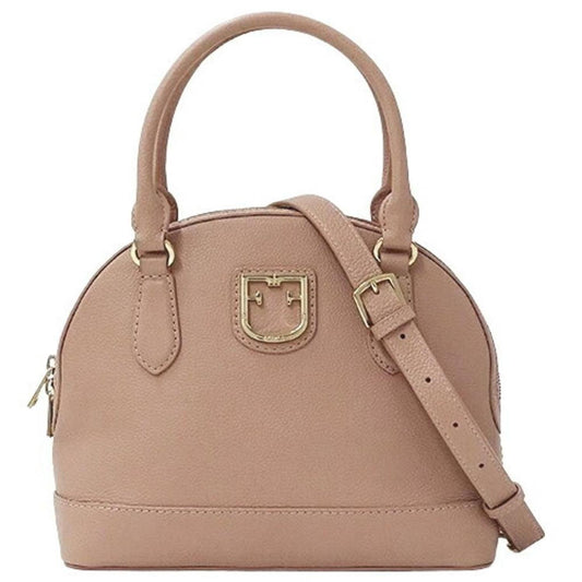 Leather Handbag Shoulder Bag (Pre-Owned)