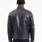 Men's Faux Leather Moto Jacket
