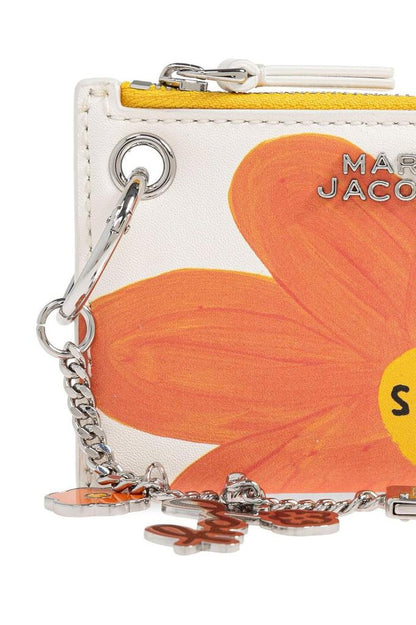 Marc Jacobs X David Shrigley Top Zip Charm Wallet