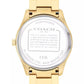 Men's Oliver Gold Tone Stainless Steel Bracelet Watch, 41mm