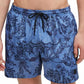 Men's Logo-Badge Swim Shorts