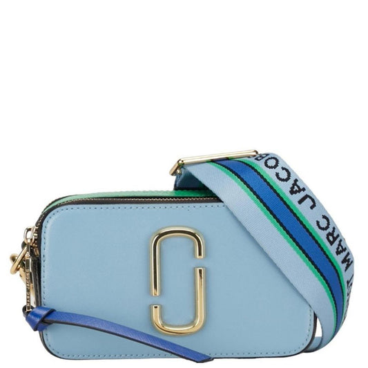 blue  Leather Shoulder Bag (Pre-Owned)