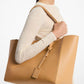 Sharon Hand-Stitched Pebbled Leather Tote Bag