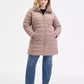 Plus Size Faux-Fur-Trim Hooded Puffer Coat