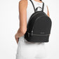 Rhea Medium Pebbled Leather Backpack