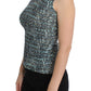 Dolce & Gabbana Elegant Blue Wool Vest Pullover Top