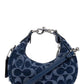 Coach Jonie Logo Printed Denim Crossbody Bag