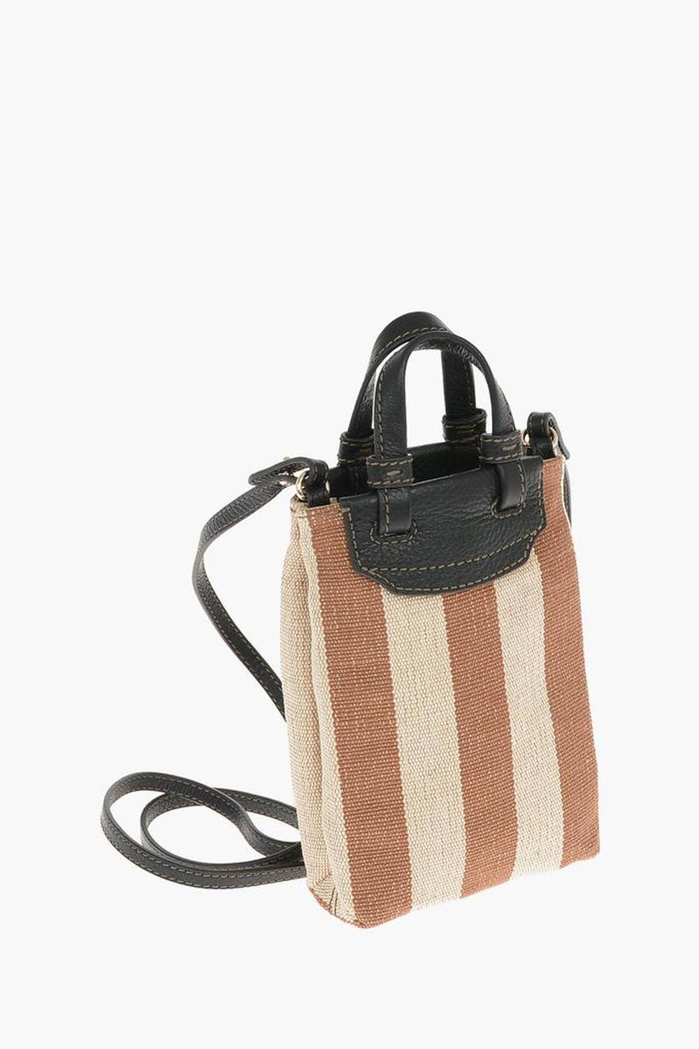 Awning Striped Meraviglia Vertical Mini Crossbody Bag