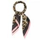 Women's Cheetah Print Square Bandana