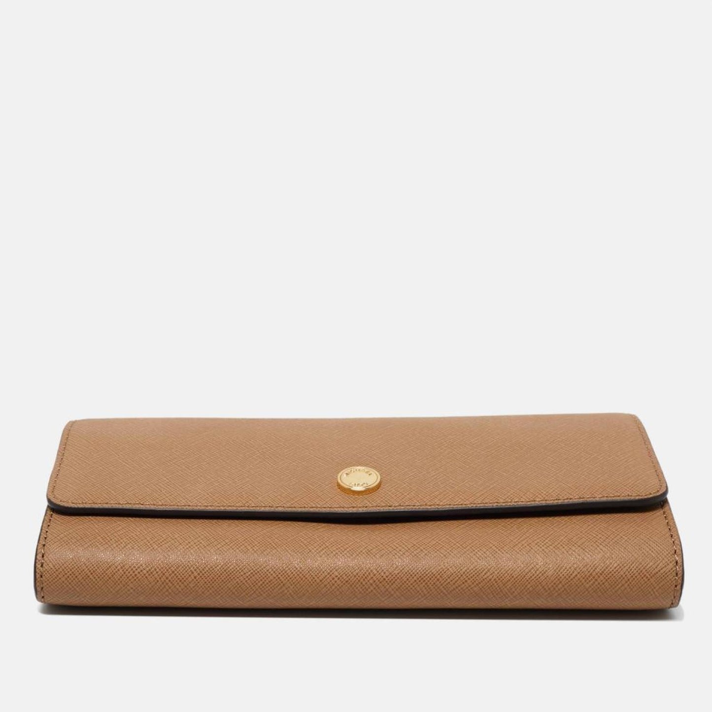 Michael Kors Beige Saffiano Leather Wallet