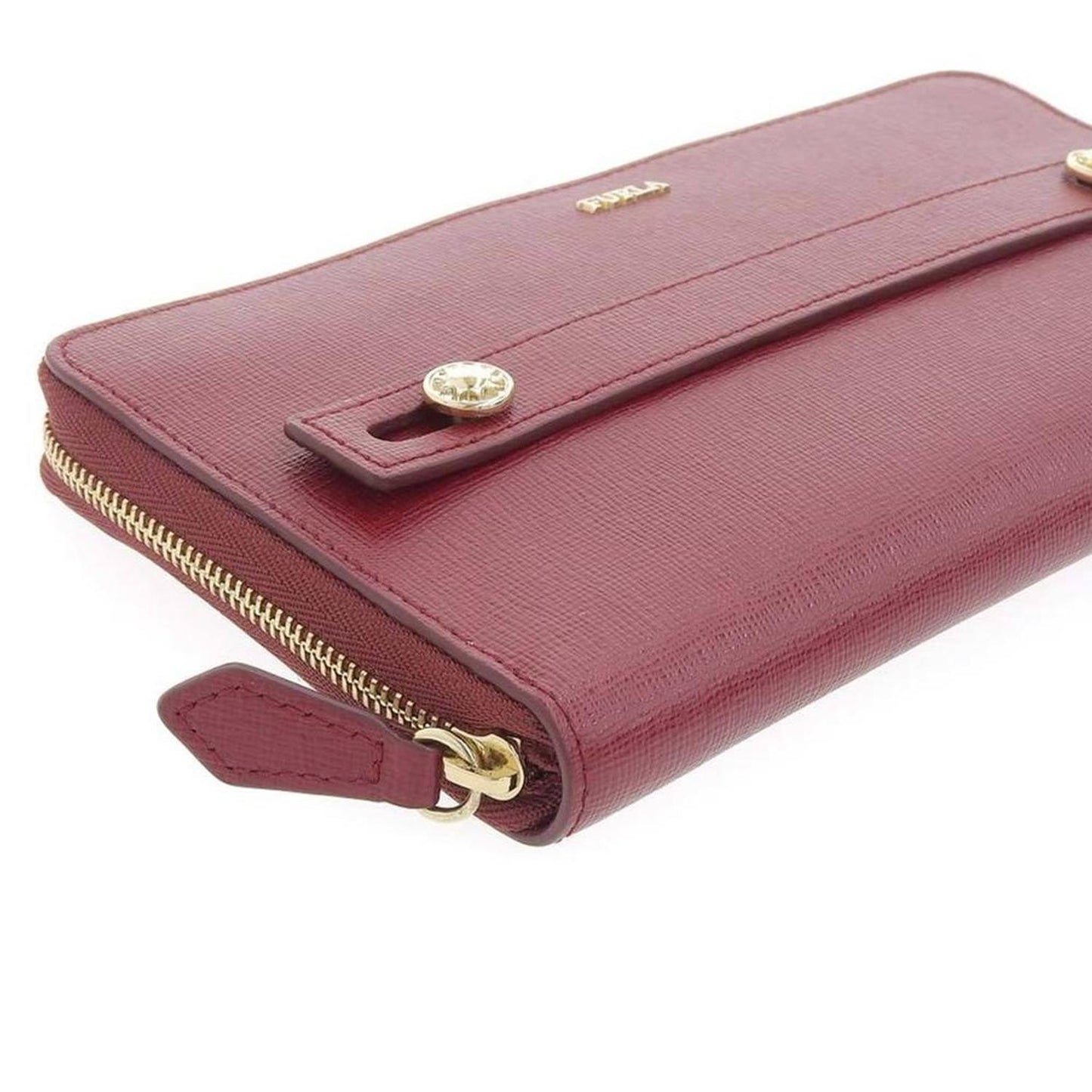 Leather Long Wallet (Bi-Fold) (Pre-Owned)