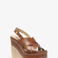 Nora Leather Wedge Sandal