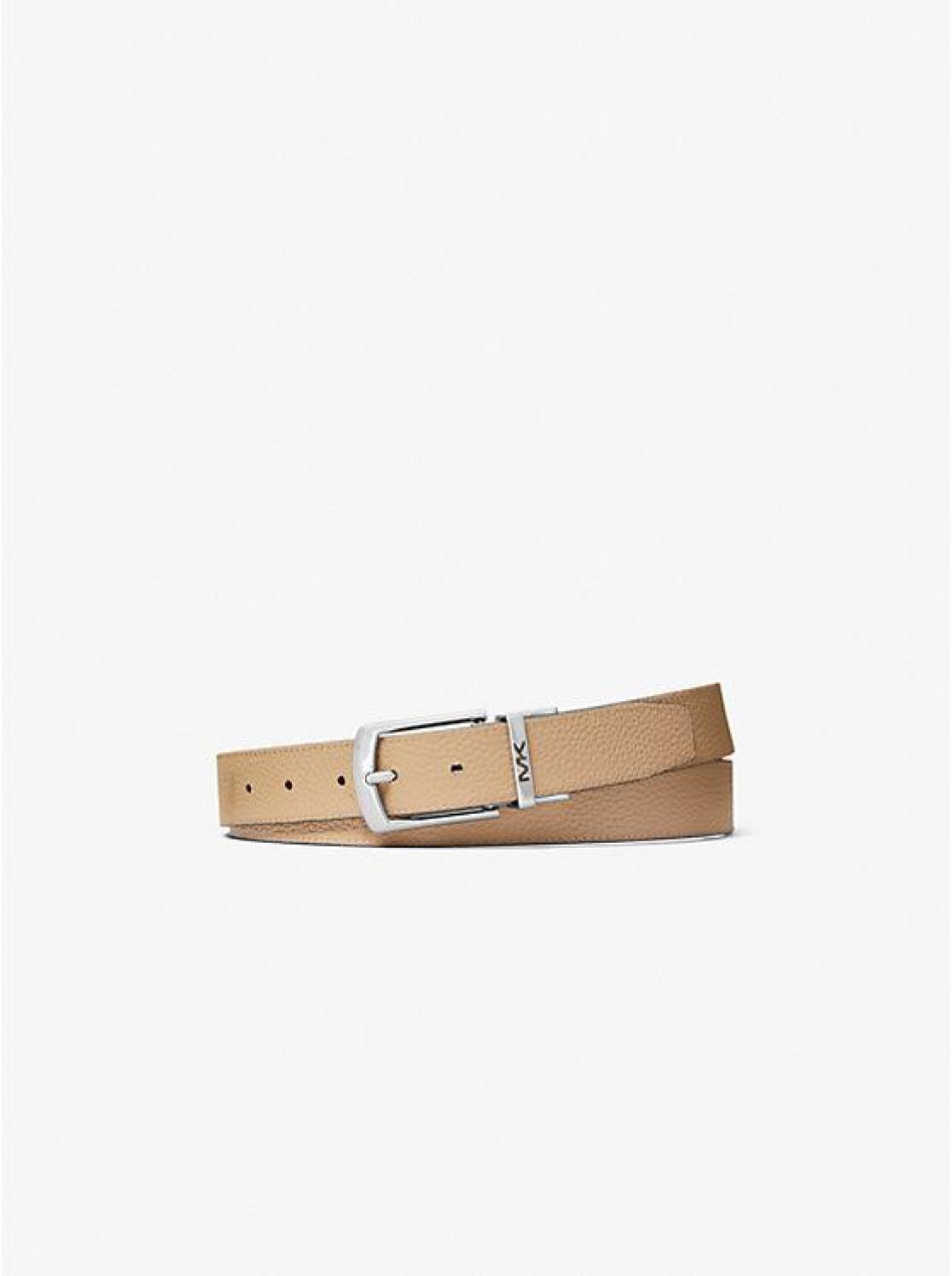 Reversible Pebbled Leather Belt