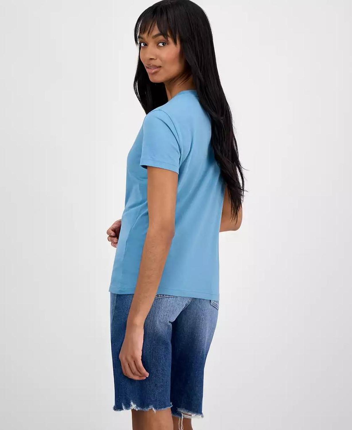 Women's Cotton Crewneck Short-Sleeve Tee