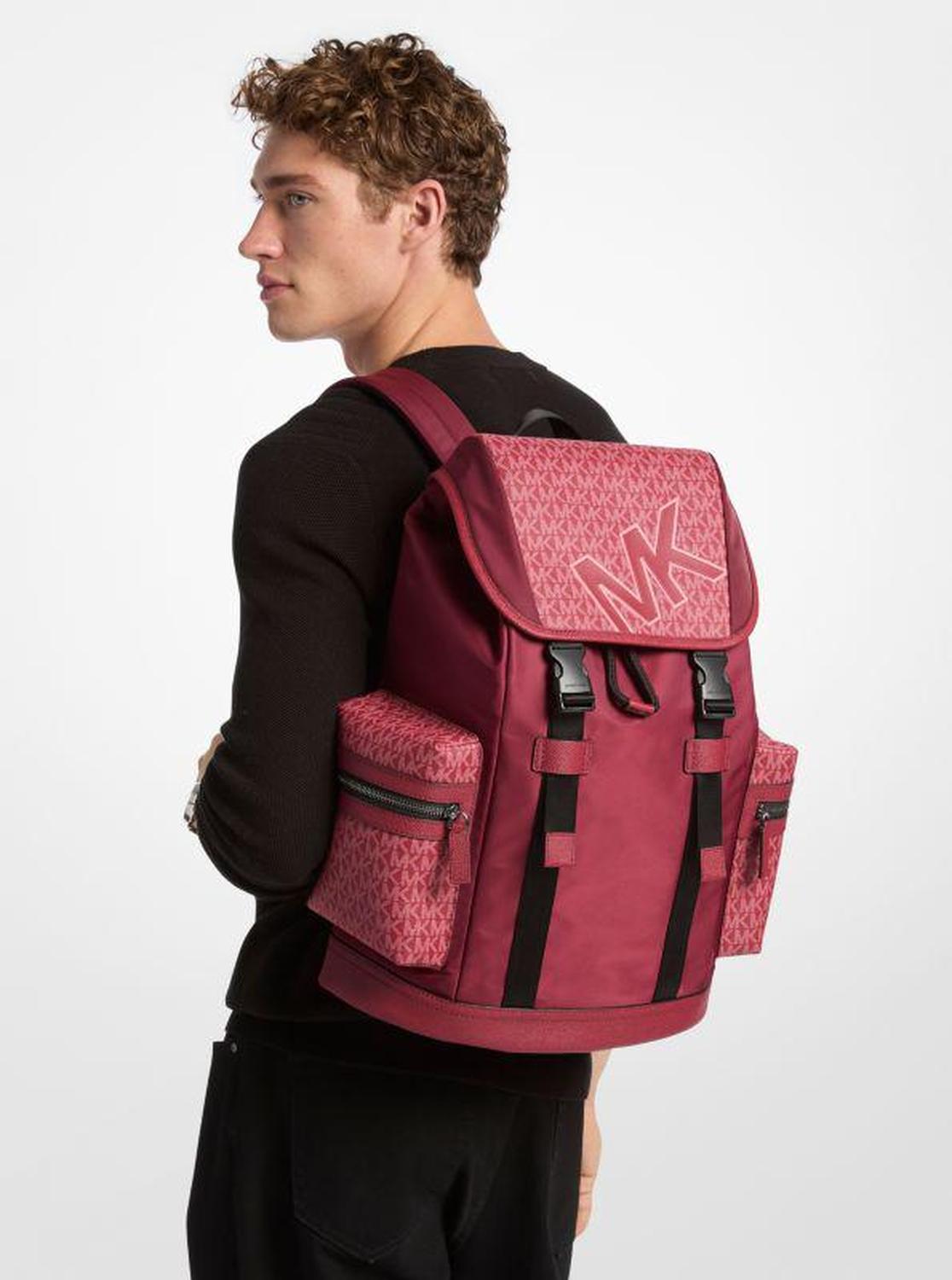Cooper Signature Logo and Nylon Backpack