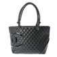 Chanel Cambon  Leather Tote Bag (Pre-Owned)