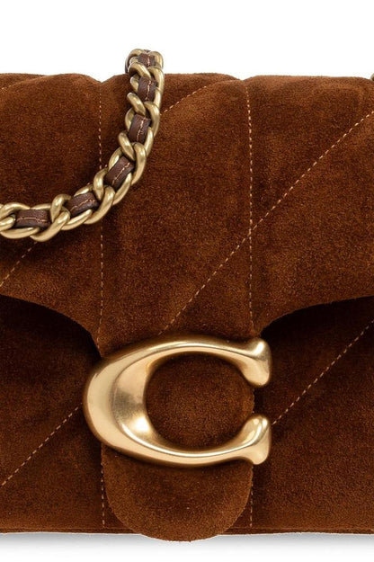 Coach Tabby Quilted Chain Linked Crossbody Bag