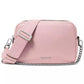 Bryant Medium Leather Double Zip Chain Camera Crossbody