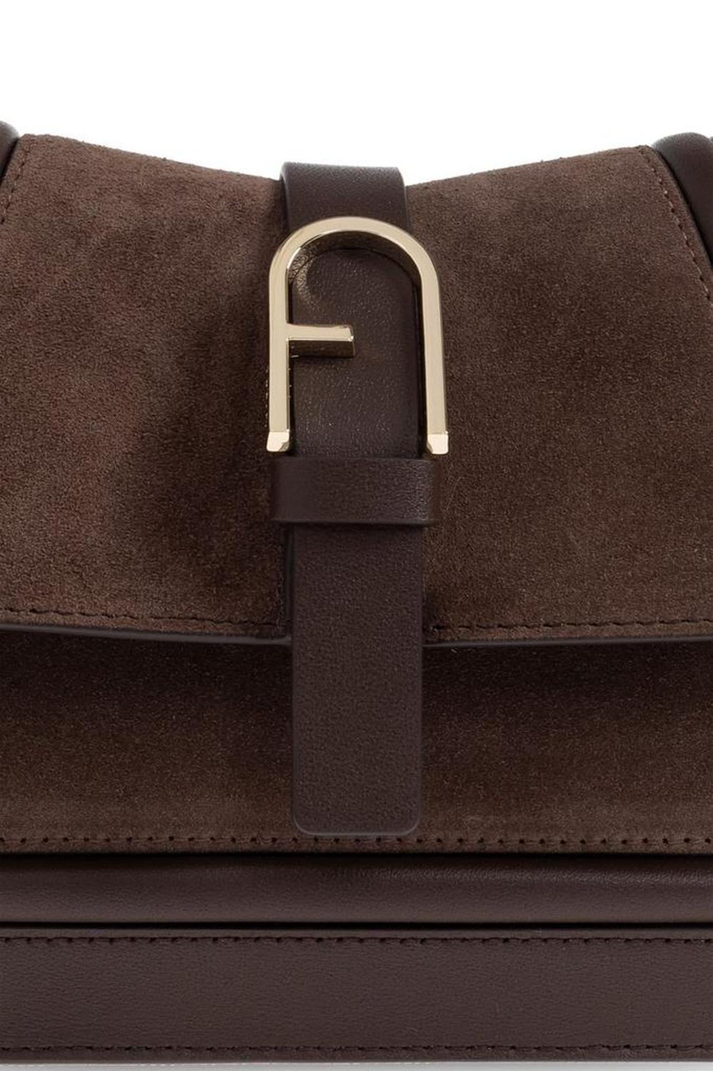 Furla Flow Mini Foldover Top Handbag